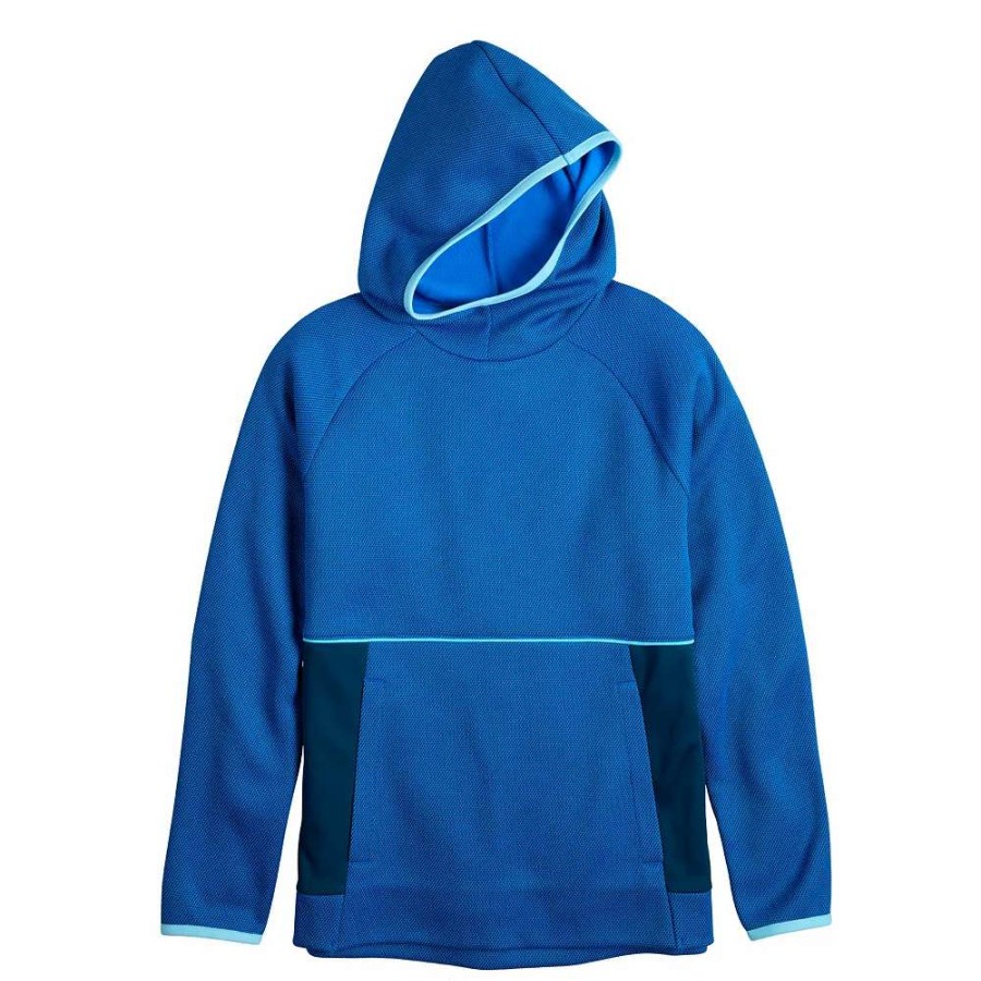 Tops * | Boys 8-20 Tek Gear Performance Fleece Hoodie In Regular & Husky