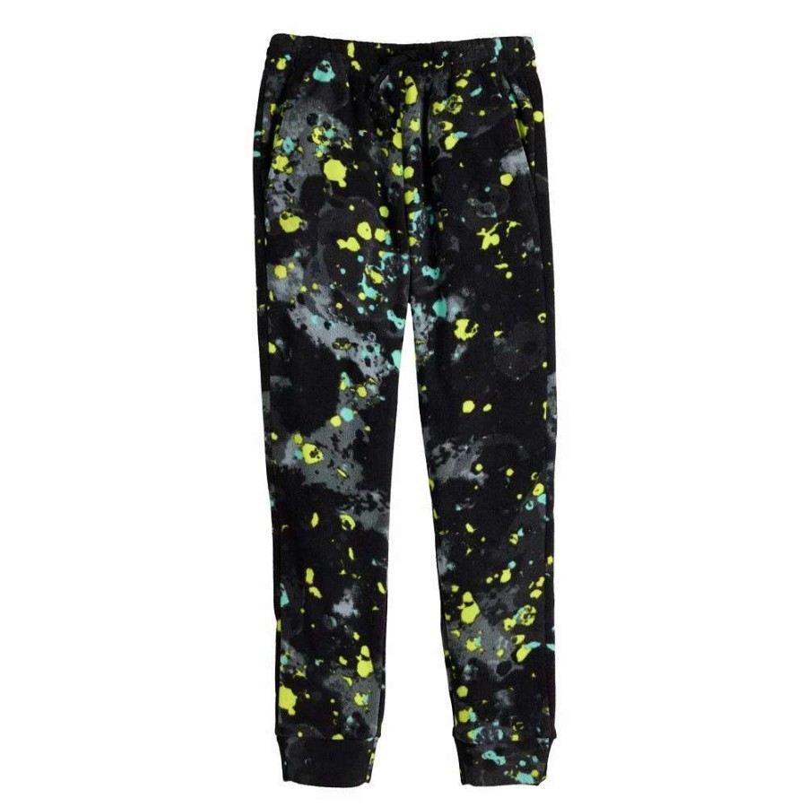 Bottoms * | Boys 8-20 Tek Gear Printed Microfleece Joggers In Regular & Husky