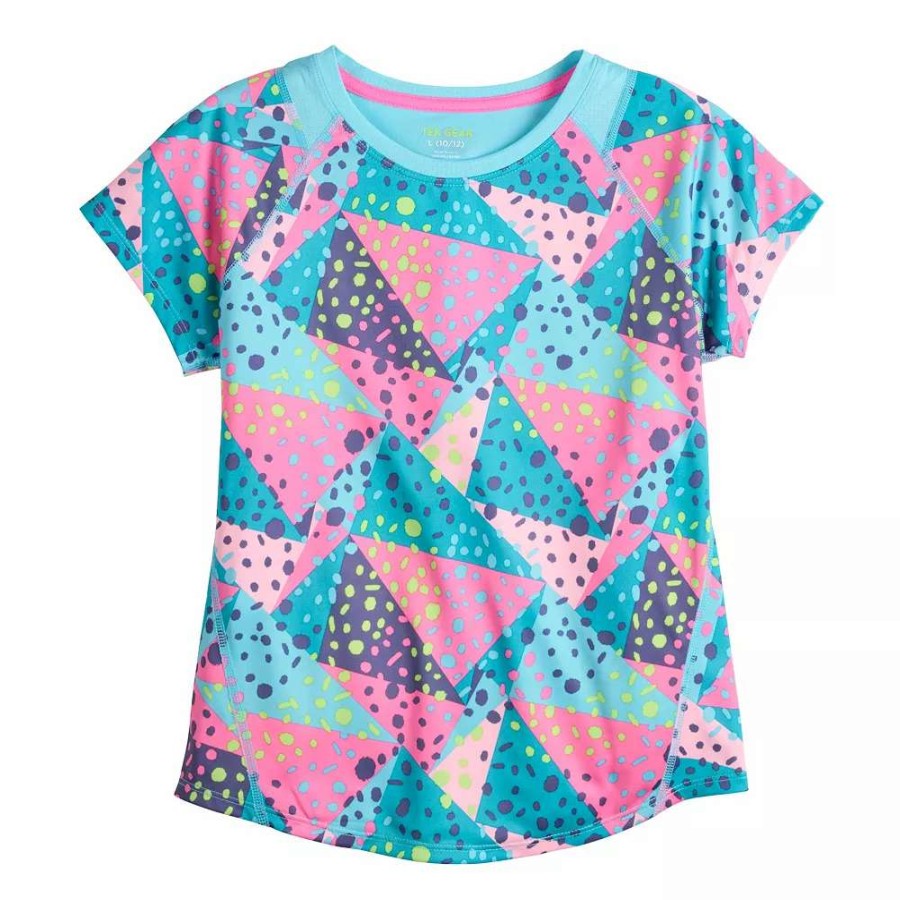 Tops * | Girls 7-16 Tek Gear Short Sleeve Performance Tee In Regular & Plus Size