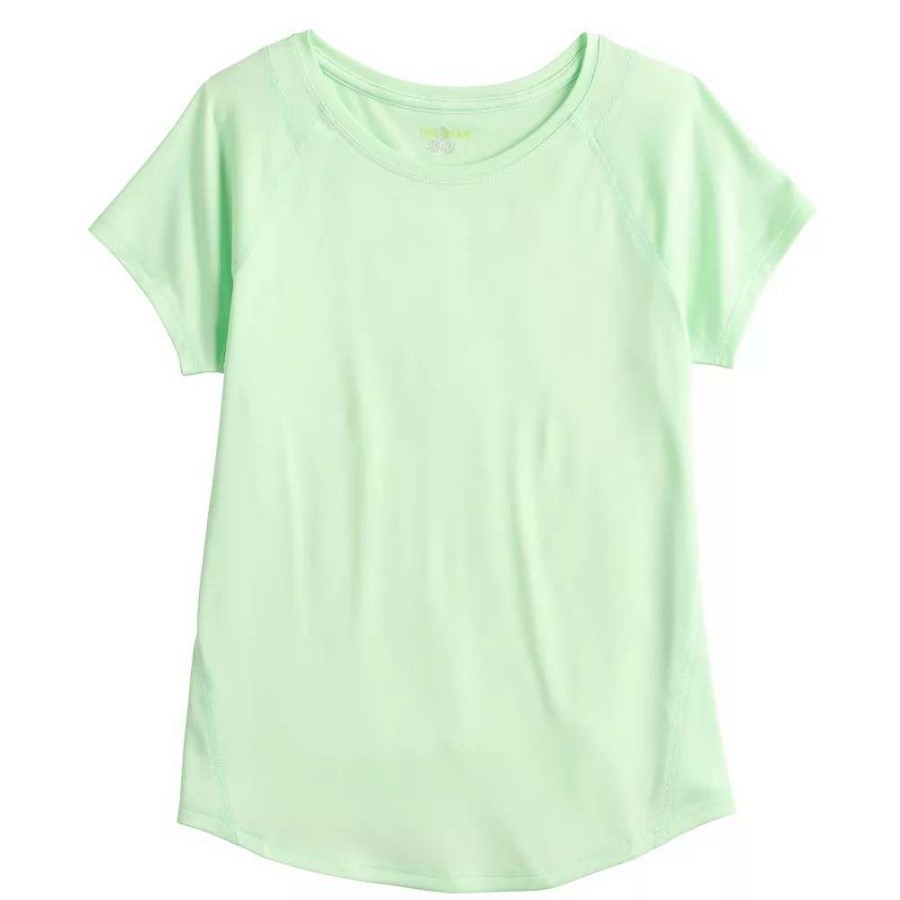 Tops * | Girls 7-16 Tek Gear Adaptive Short Sleeve Performance Tee