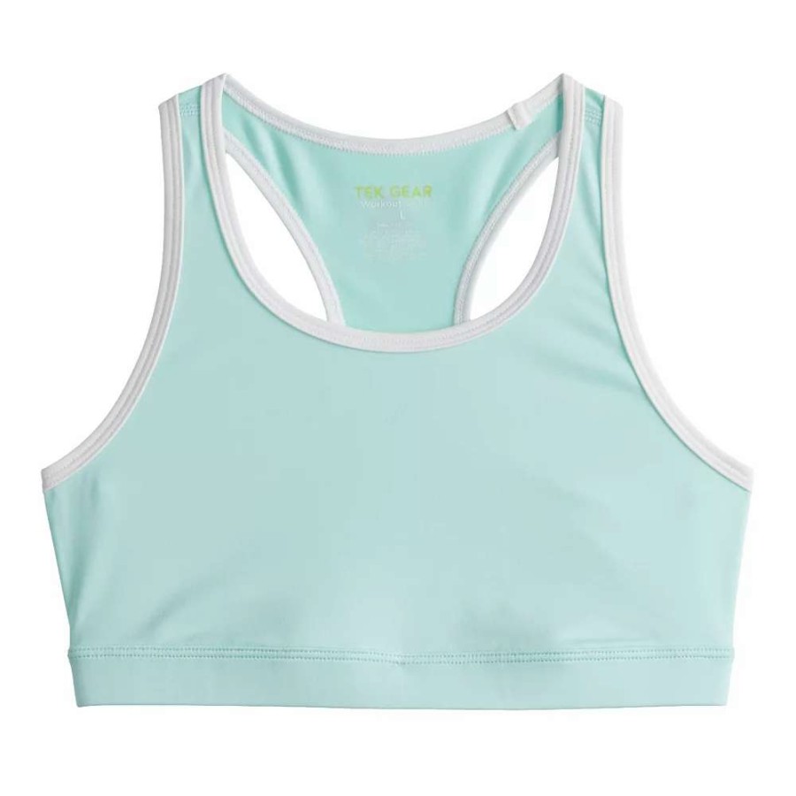 Tops * | Girls 7-16 Tek Gear Racerback Sports Bra In Regular & Plus