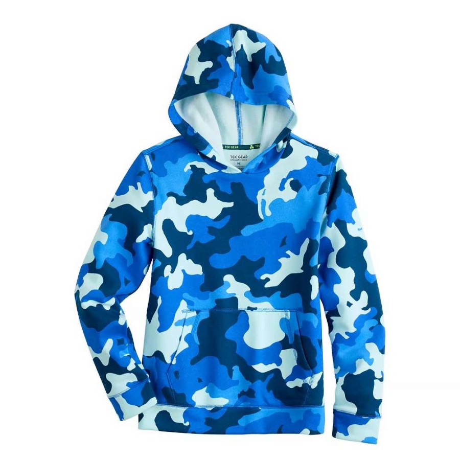 Tops * | Kids 7-20 Tek Gear Ultrasoft Fleece Hoodie In Regular & Husky