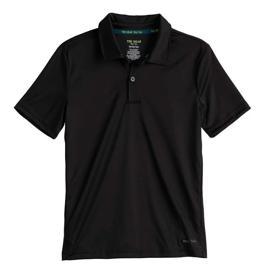 Tops * | Boys 8-20 Tek Gear Dry Tek Polo In Regular & Husky