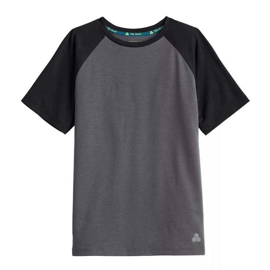 Tops * | Boys 8-20 Tek Gear Raglan Sleeve Tee In Regular & Husky