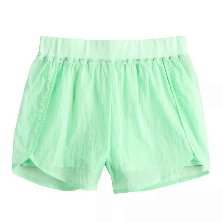 Bottoms * | Girls 7-16 Tek Gear Woven Running Shorts In Regular & Plus