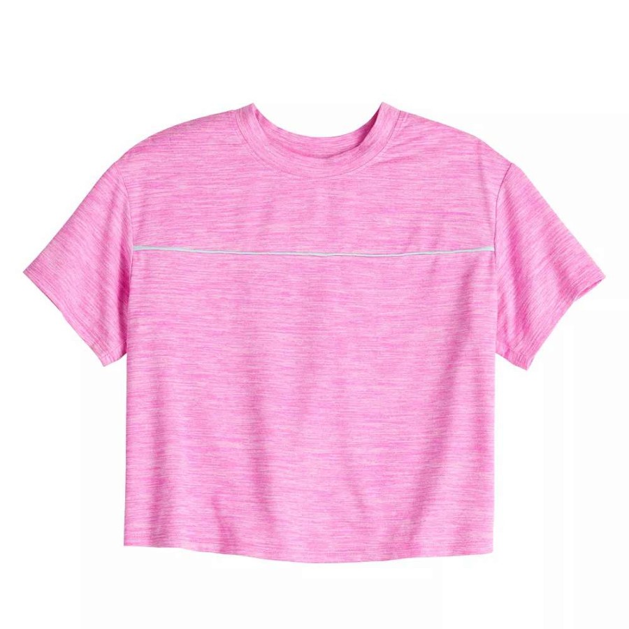 Tops * | Girls 7-16 Tek Gear Tulip Back Tee In Regular & Plus