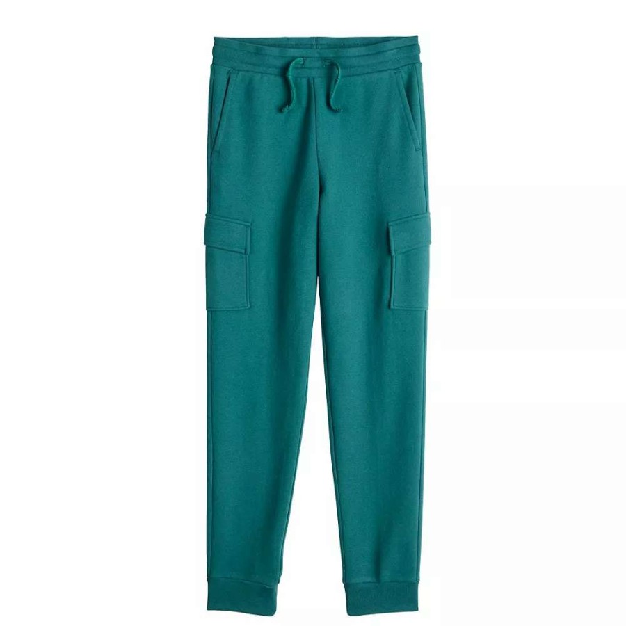 Bottoms * | Kids 7-20 Tek Gear Ultrasoft Fleece Cargo Joggers