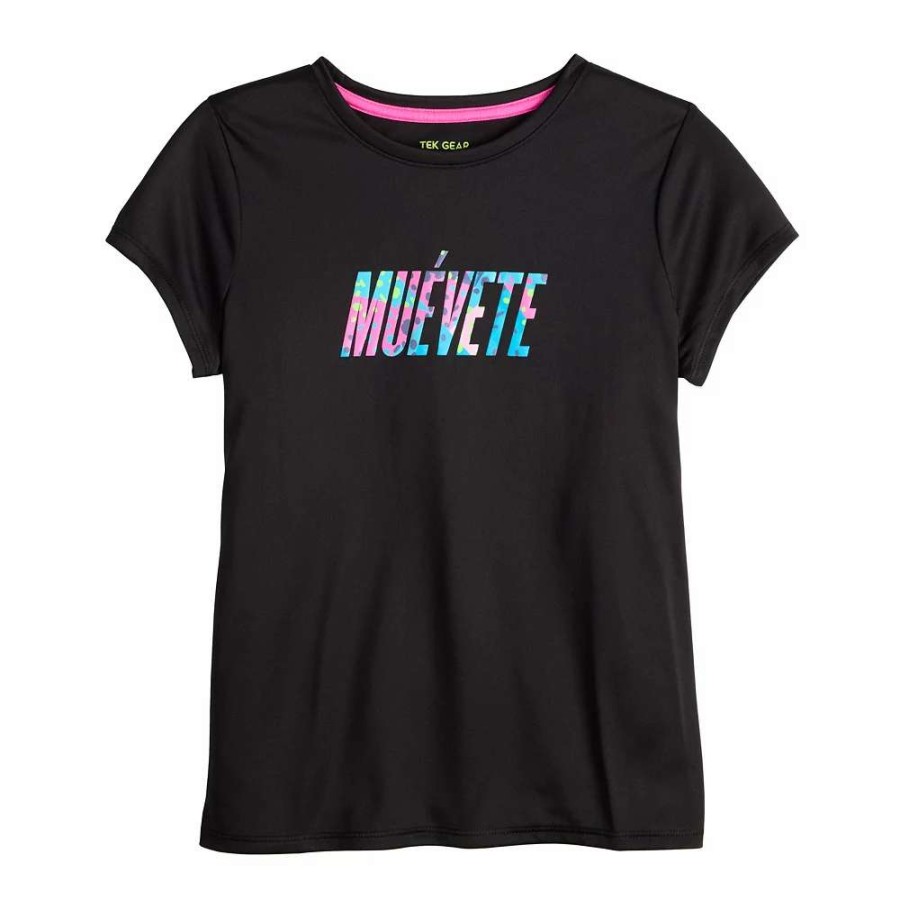 Tops * | Girls 7-16 Tek Gear Muevete Hispanic Heritage Month Tee