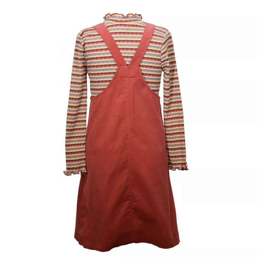 Dresses * | Girls Bonnie Jean Cord Pocket Jumper