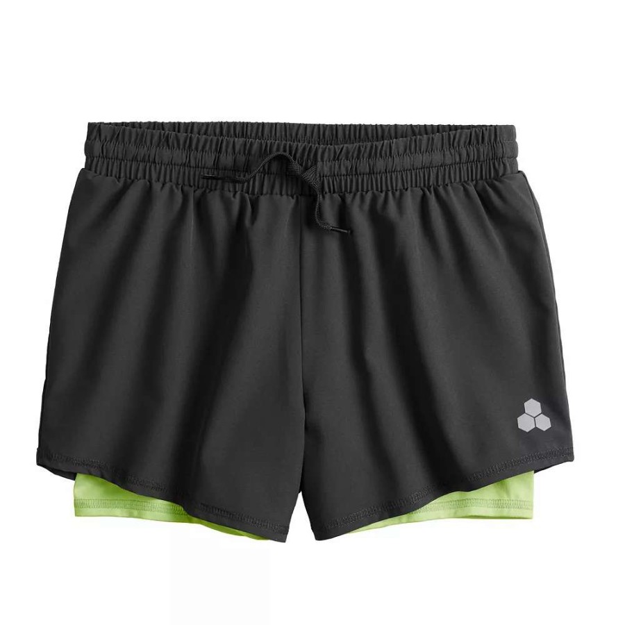 Bottoms * | Girls 7-16 Tek Gear Running Shorts