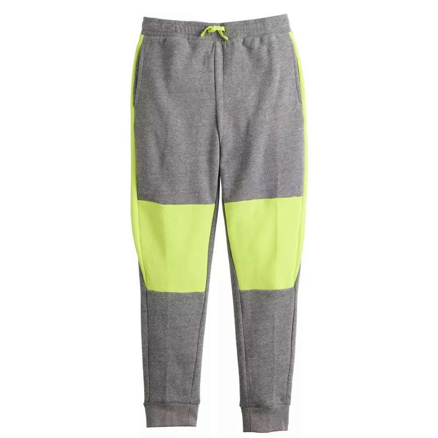 Bottoms * | Kids 7-20 Tek Gear Colorblock Ultrasoft Fleece Joggers In Regular & Husky