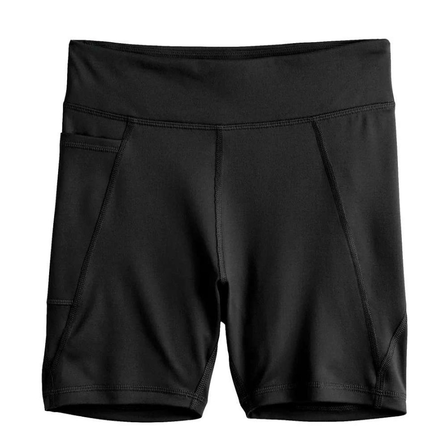 Bottoms * | Girls 7-16 Tek Gear Performance Bike Shorts In Regular & Plus Size