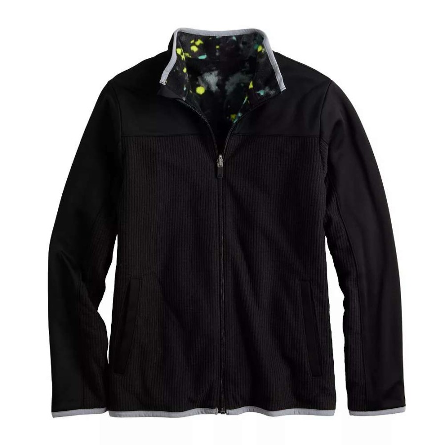 Tops * | Boys 8-20 Tek Gear Reversible Jacket In Regular & Husky