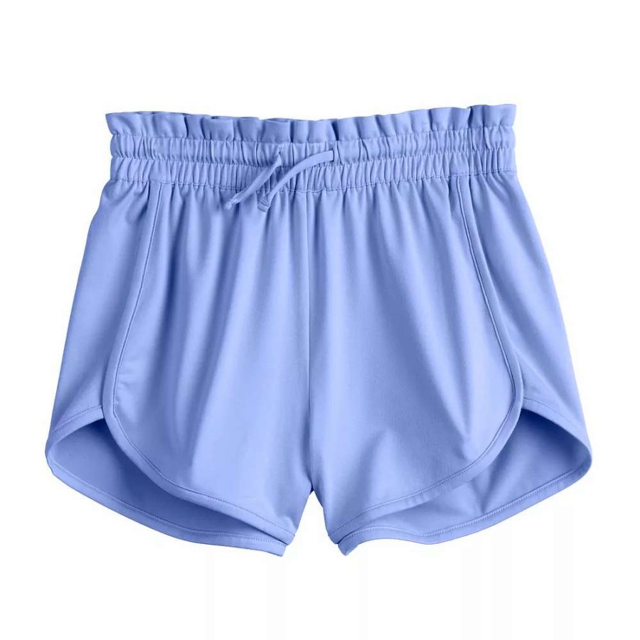 Bottoms * | Girls 7-16 Tek Gear Ruffle-Waist Shorts In Regular & Plus