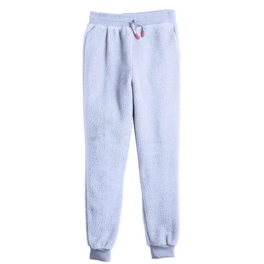 Bottoms * | Girls 7-16 Tek Gear Sherpa Joggers In Regular & Plus