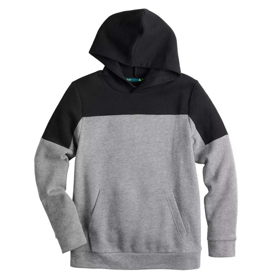 Tops * | Boys 8-20 Tek Gear Ultrasoft Fleece Pullover Hoodie In Regular & Husky