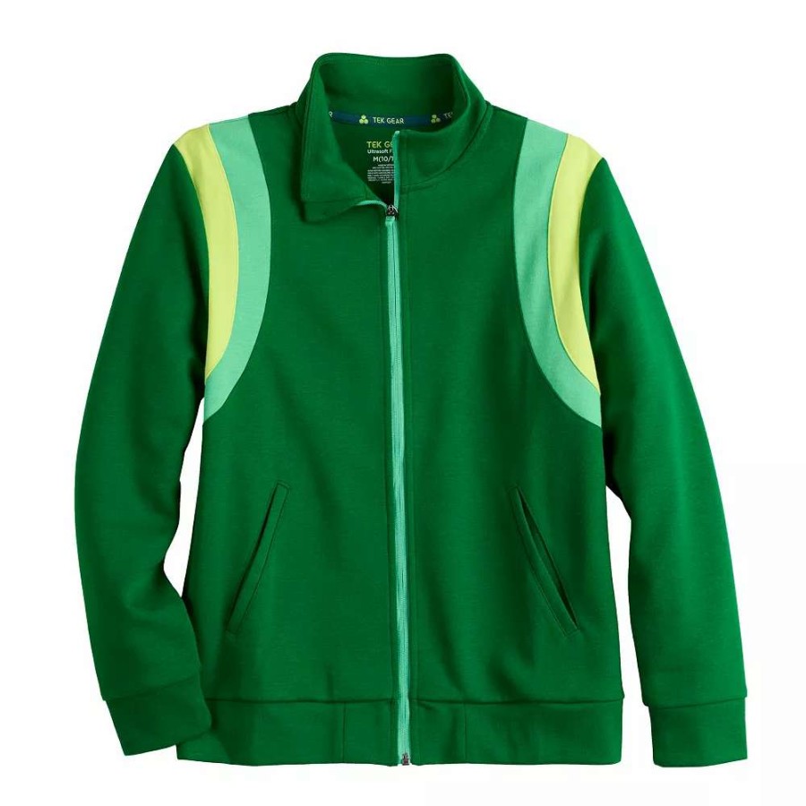 Tops * | Boys 8-20 Tek Gear Track Jacket In Regular & Husky