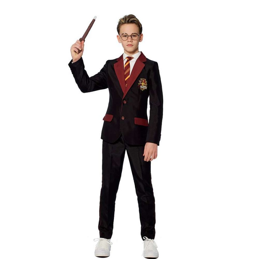 Clothing Sets * | Boys 4-16 Suitmeister Harry Potter Gryffindor Halloween Suit Set