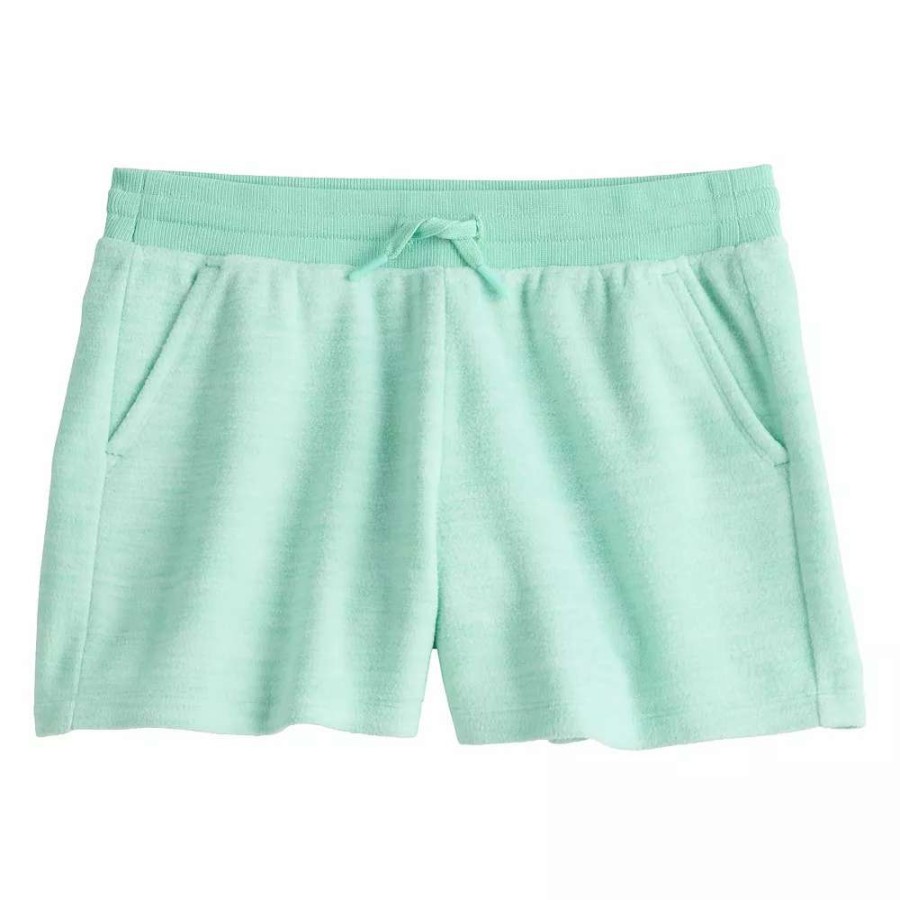 Bottoms * | Girls 7-16 Tek Gear Cozy Micro Fleece Shorts In Regular & Plus