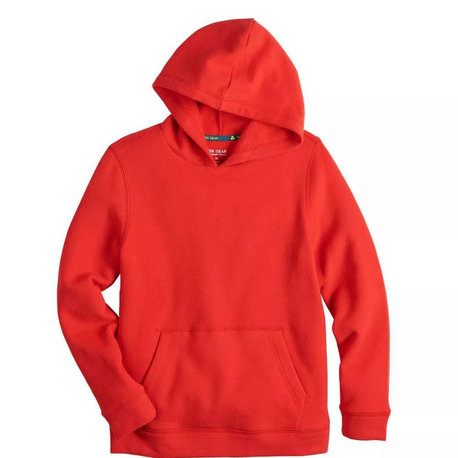 Tops * | Boys 8-20 Tek Gear Ultrasoft Fleece Hoodie In Regular & Husky