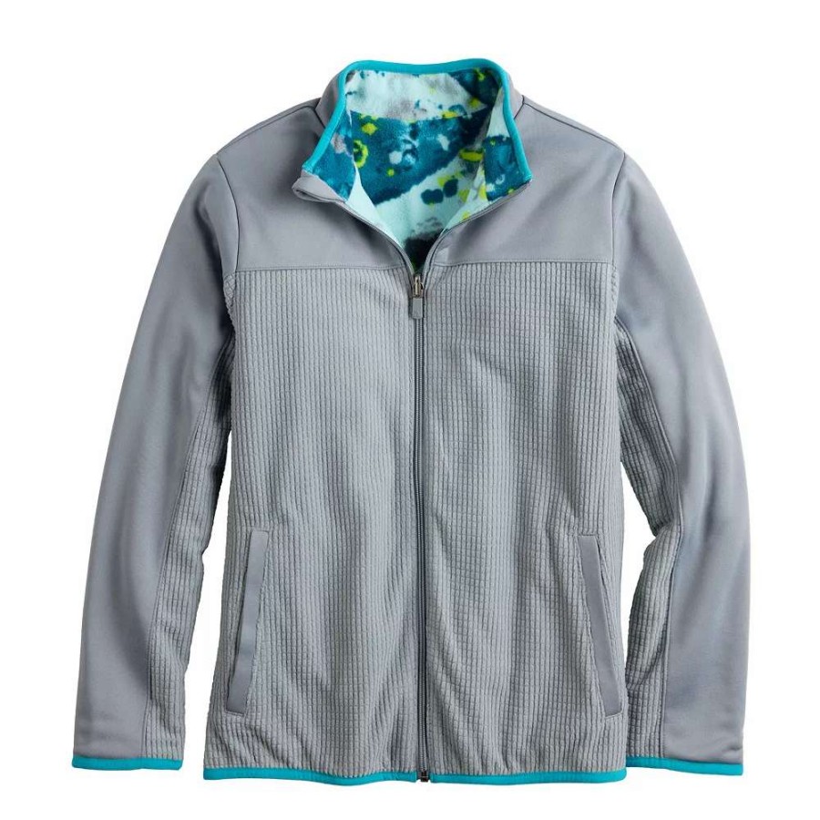 Tops * | Boys 8-20 Tek Gear Reversible Jacket In Regular & Husky