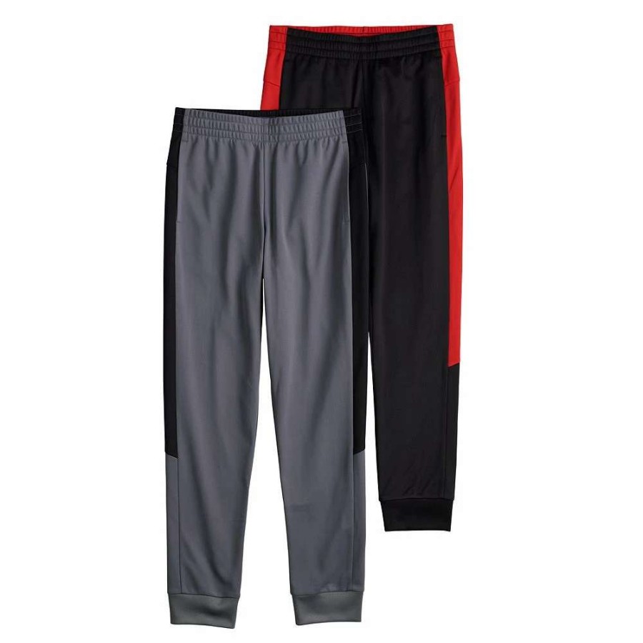 Bottoms * | Boys 8-20 Tek Gear Tricot Joggers Set In Regular & Husky