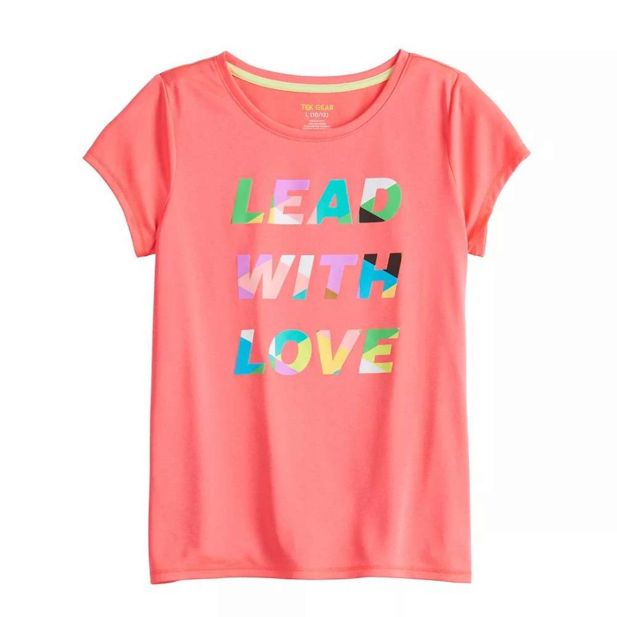 Tops * | Girls 7-16 Tek Gear Adaptive Graphic Tee