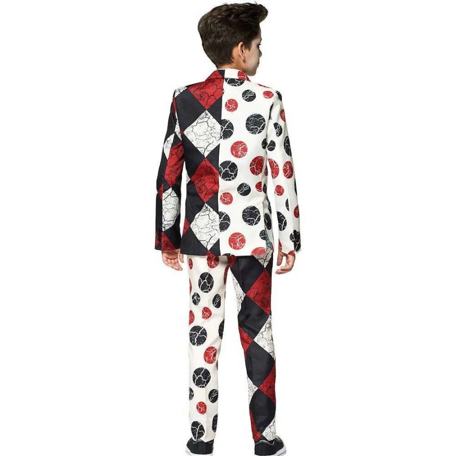 Clothing Sets * | Boys 4-16 Suitmeister Vintage Clown Halloween Suit